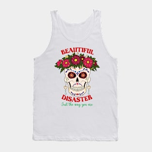 Mexican Sugar Skull Tank Top